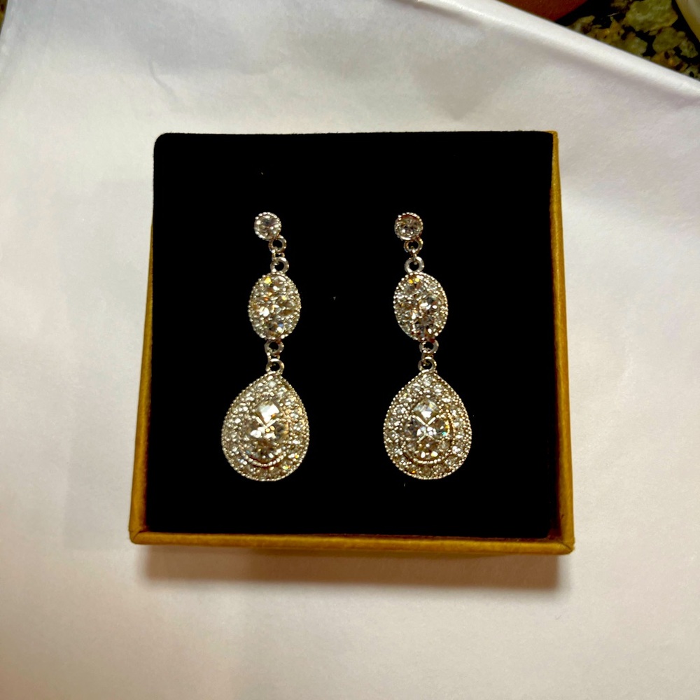 Beautiful costume earrings for formal occasions
